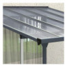 Pergola adossée alu ajustable 3,05x3,14m + Ancrage offert X-METAL