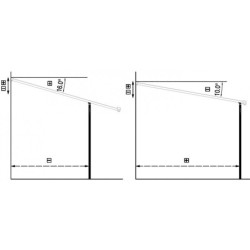 Pergola adossée en alu ajustable - 3,05x4,36m X-METAL