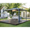 Pergola en alu et polycarbonate 430x295cm Martinique 4300 Palram - Canopia