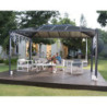 Pergola en alu et polycarbonate 430x295cm Martinique 4300 Palram - Canopia