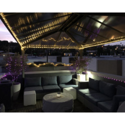 Pergola en alu et polycarbonate 430x295cm Martinique 4300 Palram - Canopia