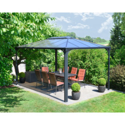 Pergola en alu et polycarbonate 430x295cm Martinique 4300 Palram - Canopia