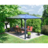 Pergola en alu et polycarbonate 430x295cm Martinique 4300 Palram - Canopia