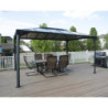 Pergola en alu et polycarbonate 430x295cm Martinique 4300 Palram - Canopia