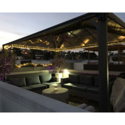 Pergola en alu et polycarbonate 430x295cm Martinique 4300 Palram - Canopia