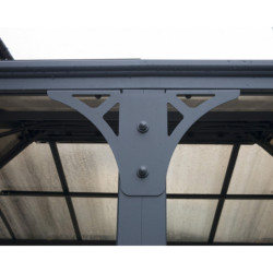 Pergola en alu et polycarbonate 430x295cm Martinique 4300 Palram - Canopia