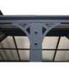 Pergola en alu et polycarbonate 430x295cm Martinique 4300 Palram - Canopia