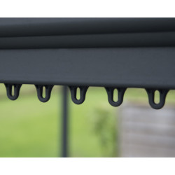 Pergola en alu et polycarbonate 430x295cm Martinique 4300 Palram - Canopia