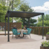 Pergola en alu et polycarbonate 309x309cm Milano 3000 - Palram® - Canopia