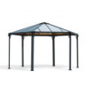 Pergola en alu et polycarbonate Monaco™ 450x390cm - Palram - Canopia