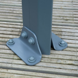 Pergola en alu et polycarbonate Monaco™ 450x390cm - Palram - Canopia