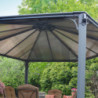 Pergola en alu et polycarbonate Monaco™ 450x390cm - Palram - Canopia