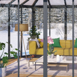 Pergola fermée en alu et polycarbonate 517x595cm Garda - Palram - Canopia