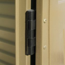 Abri jardin PVC WoodStyle Premium 10,56m² + Kit fondation Duramax