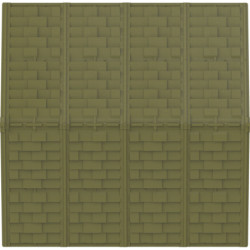 Abri jardin PVC WoodStyle Premium 10,56m² + Kit fondation Duramax