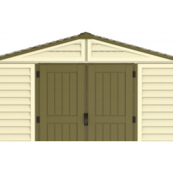 Abri de jardin en PVC WoodStyle Premium 13,12m² - Duramax