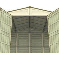 Abri de jardin en PVC WoodStyle Premium 13,12m² - Duramax