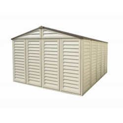 Abri de jardin en PVC WoodStyle Premium 13,12m² - Duramax