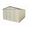 Abri de jardin en PVC WoodStyle Premium 13,12m² - Duramax