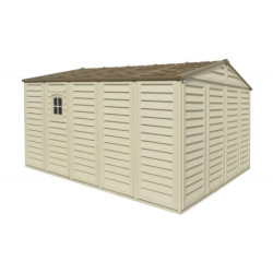 Abri de jardin en PVC WoodStyle Premium 13,12m² - Duramax