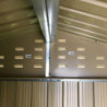 Abri de jardin en métal imitation bois 4,78m² sécurisé - Duramax