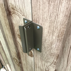 Abri de jardin en métal imitation bois naturel 7,75m² - DURAMAX