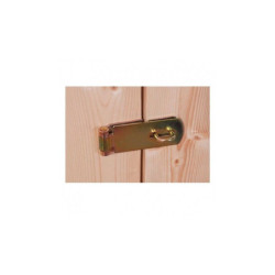 Abri en bois vitrifié gris 19mm 4.62m² Glücksburg 3 - Karibu