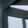 Véranda 300x425cm alu gris et polycarbonate 8mm Sanremo - Palram - Canopia