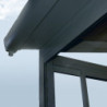 Véranda 300x425cm alu gris et polycarbonate 8mm Sanremo - Palram - Canopia