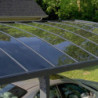 Carport en alu gris et polycarbonate Arizona Breeze 5000 Palram - Canopia