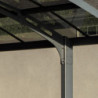 Carport en alu gris et polycarbonate Arizona Breeze 5000 Palram - Canopia