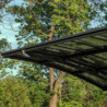 Carport en alu gris et polycarbonate Arizona Breeze 5000 Palram - Canopia