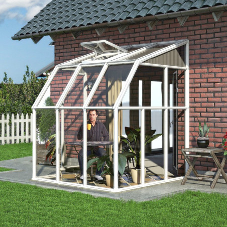 Véranda PVC et polycarbonate transparent 200x200cm Sun Room RION