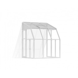 Véranda PVC et polycarbonate transparent 200x200cm Sun Room RION