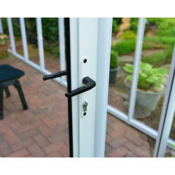 Véranda en PVC et polycarbonate transparent 200x262cm Sun Room RION