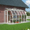 Véranda PVC et polycarbonate transparent 200x324cm Sun Room RION