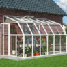 Véranda PVC et polycarbonate transparent 200x386cm Sun Room RION