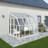 Véranda PVC et polycarbonate transparent 258x260cm Sun Room RION