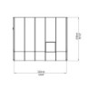 Véranda PVC et polycarbonate transparent 258x322cm Sun Room RION