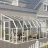 Véranda en PVC avec toit transparent 258x446cm Sun Room - RION
