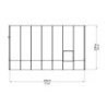 Véranda en PVC avec toit transparent 258x446cm Sun Room - RION