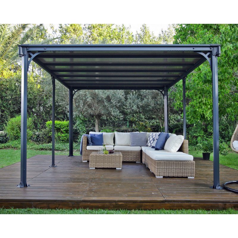 Pergola en aluminium et polycarbonate 316x436cm Milano™ 4300 - Palram - Canopia