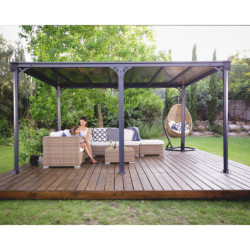 Pergola en aluminium et polycarbonate 316x436cm Milano™ 4300 - Palram - Canopia