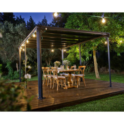 Pergola en aluminium et polycarbonate 316x436cm Milano™ 4300 - Palram - Canopia