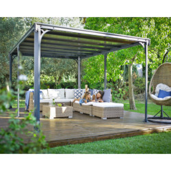 Pergola en aluminium et polycarbonate 316x436cm Milano™ 4300 - Palram - Canopia
