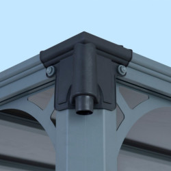 Pergola en aluminium et polycarbonate 316x436cm Milano™ 4300 - Palram - Canopia