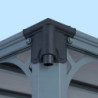 Pergola en aluminium et polycarbonate 316x436cm Milano™ 4300 - Palram - Canopia