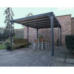 Pergola en aluminium et polycarbonate 316x436cm Milano™ 4300 - Palram - Canopia
