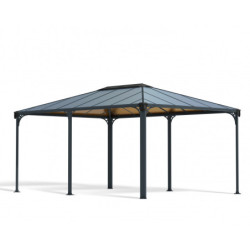 Pergola aluminium et polycarbonate 492x359cm Martinique 5000 Palram - Canopia