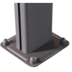 Pergola adossée ajustable en aluminium 3,05x6,18m X-METAL